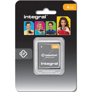 INTEGRAL Carte Compact Flash 4GB 100X
