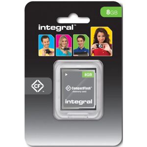 INTEGRAL Carte Compact Flash 8GB 100X