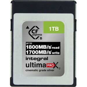 INTEGRAL Carte Cfexpress Type B Cinematic Silver 1TB