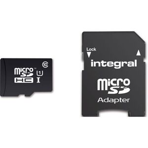 INTEGRAL Carte Micro SDHC Ultima Pro 32GB (90MB/s) (Class 10) + Adapt