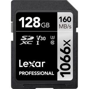 Lexar Carte SDXC 128GB Professional UHS-I (1066X)
