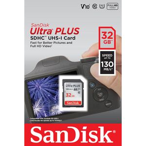 SanDisk Carte SDHC Elite 32GB (130MB/s)(Class 10)