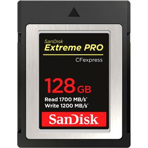 SanDisk Carte CFexpress Extreme Pro 128GB 1700/1200Mb/s