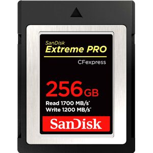 SanDisk Carte CFexpress Extreme Pro 256GB 1700/1200Mb/s