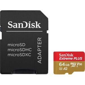 SanDisk Carte Micro SDXC 64GB (200MB/s) + Adapt