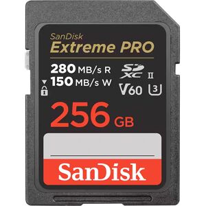 SanDisk Carte SDXC Extreme Pro UHS-II 256GB (280MB/s)