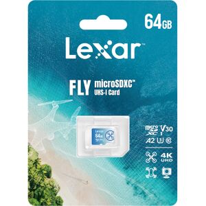 Lexar Carte Micro SDXC 64GB FLY UHS-I (U3) Class 10