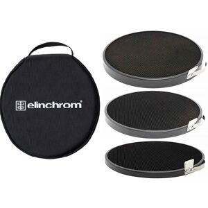 ELINCHROM Kit Grille Nid D'abeille 30°- 20°- 12°