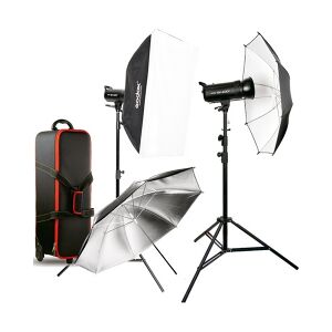 GODOX Kit Complet de Studio 400-E avec 2 Flash SK400II