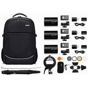 GODOX Flash AD100 Pro Triple Backpack Kit