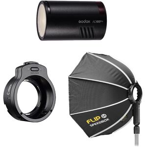 GODOX AD100PRO + Softbox Octogonale SMDV Flip-24