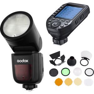 GODOX Kit Flash Speedlite V1 + X-pro II + Accessoires pour Fuji