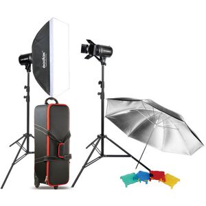 GODOX Kit Complet de Studio avec 2 Flash E250-F