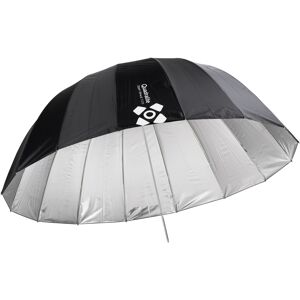 QUADRALITE Deep Space 105 Parapluie Parabolique Argente