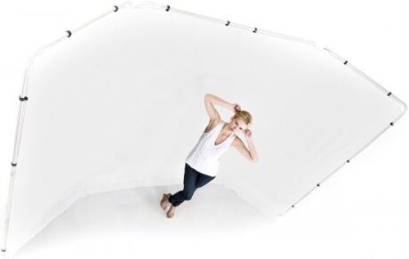 Lastolite 7627 Fond "Housse" Blanc pour Support Panorama 4m Lastolite 7627 Fond "Housse" Blanc pour Support Panorama 4m