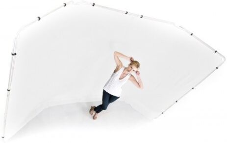 Lastolite 7623 Support + Fond Panoramique Blanc 4m