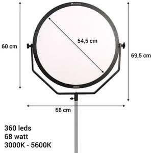 Falcon EYES Lampe Led Bi-Color Sophiez So-68TD (Reconditionne)