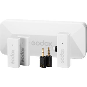 GODOX MoveLink Mini Lightning Kit 2 - 1 RX et 2 TX Blanc