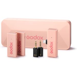 GODOX MoveLink Mini Lightning Kit 2 - 1 RX et 2 TX Rose