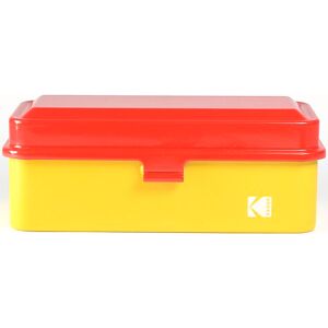 Kodak etui metallique pour pellicules 120/135 Jaune/Rouge