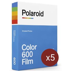 POLAROID 600 Couleur (8 Poses) (Polaroïd 600) - Lot de 5