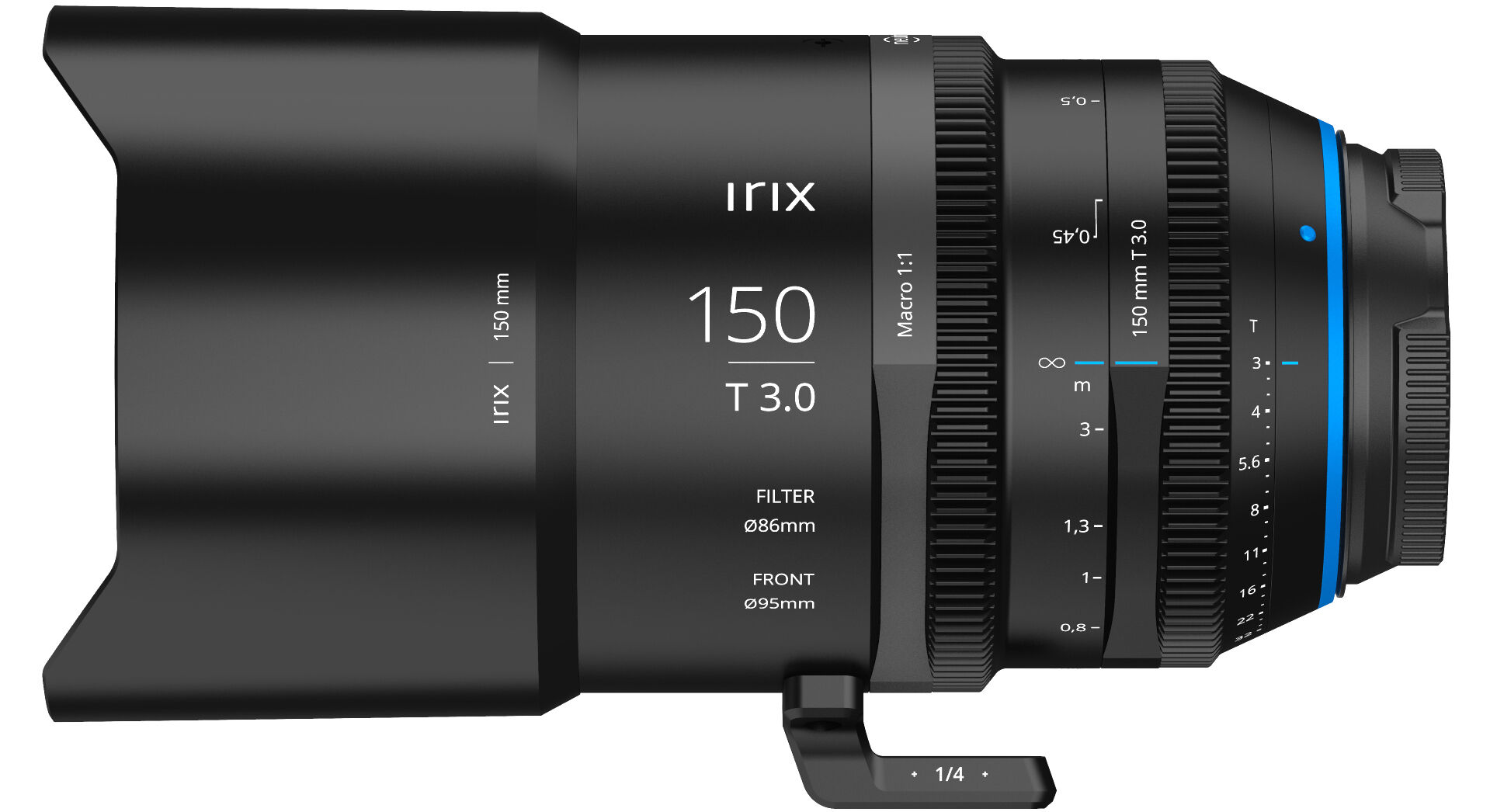 IRIX 150mm T/3.0 Macro 1:1 Cine Micro 4/3