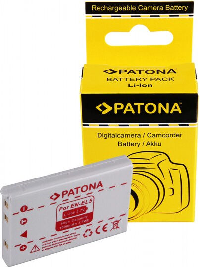 PATONA 1037 Batterie pour Nikon EN-EL5