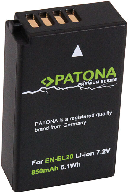 PATONA Batterie Nikon EN-EL20a (850mAh)