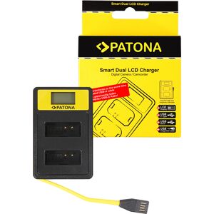 PATONA Chargeur Double LCD USB-A/USB-C pour Canon LP-E12 / LPE12