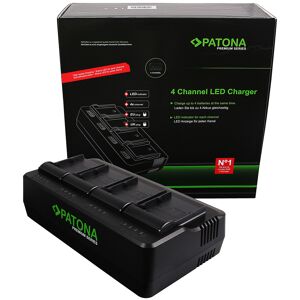 PATONA Chargeur Premium 4 Batteries pour BP-A30/A60/A65