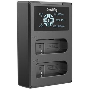 SMALLRIG 4082 Chargeur Double pour Batterie EN-EL14