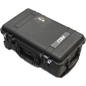 PELI Valise Peli Case 1510 Noire +Mousse+Roulettes