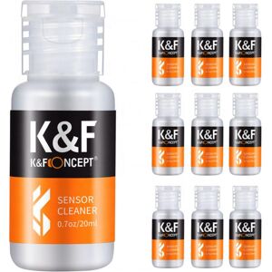 K&F Concept Pack de 10 Solution Liquide pour Nettoyage
