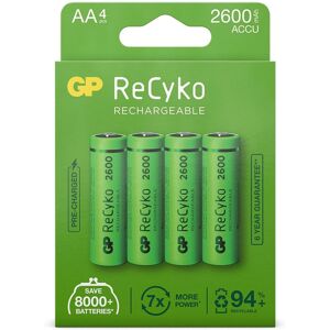 GP Piles Rechargeables AA 2600mAH X4