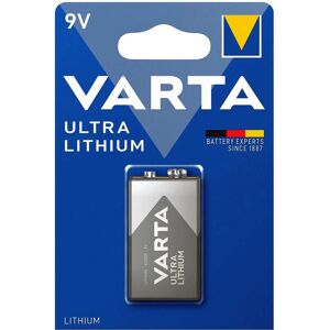 Varta Pile Lithium 9V (Pour Detecteurs de fumee)