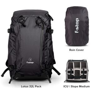 F-STOP Sac a Dos Lotus 32L Essentials Bundle Anthracite