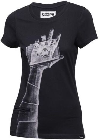 COOPH T-Shirt Femme Snapographer Noir Taille S