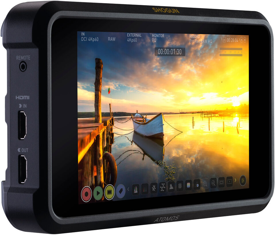 ATOMOS Shogun 7" Enregistreur/Moniteur HDMI/SDI 4K HDR