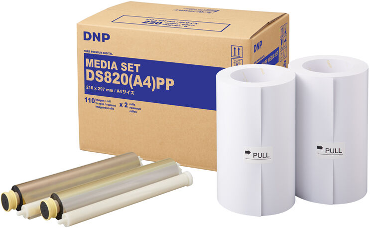 DNP Papier Thermique Premium pr DS 820 - A4 220 Photos DNP Papier Thermique Premium pr DS 820 - A4 220 Photos