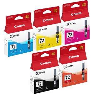 Canon Encre Multipack PGI-72 MBK/C/M/Y/R