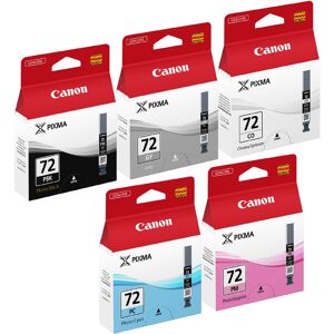 Canon Encre Multipack PGI-72 PBK/GY/PM/PC/CO