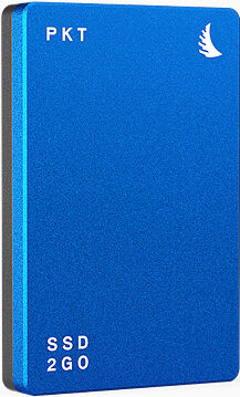 ANGELBIRD Disque Dur SSD2GO PKT 1TB Bleu USB 3.2 Mark II ANGELBIRD Disque Dur SSD2GO PKT 1TB Bleu USB 3.2 Mark II