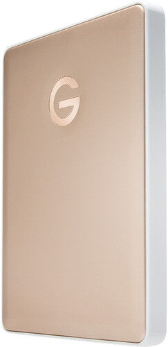 G-TECHNOLOGY Disque Dur G-Drive Mobile USB-C 2TB Or G-TECHNOLOGY Disque Dur G-Drive Mobile USB-C 2TB Or