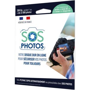 SOS PHOTOS Logiciel de Stockage Cloud 200GO