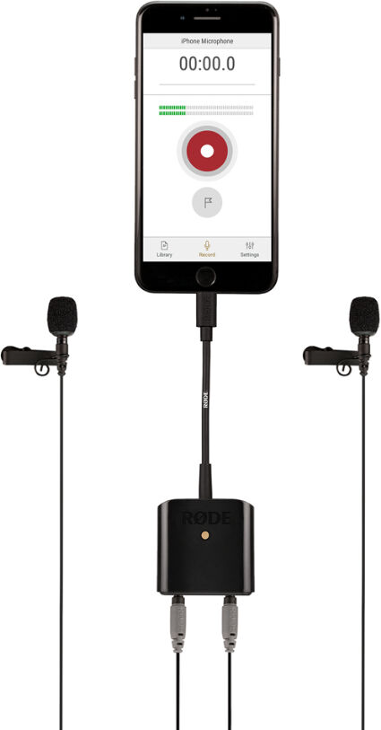 RODE Kit SC6-L Interview Lightning pour Iphone (2X SmartLav+) RODE Kit SC6-L Interview Lightning pour Iphone (2X SmartLav+)