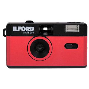 ILFORD Appareil Photo Argentique Sprite 35 II Noir/Rouge