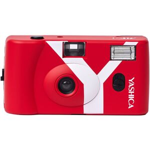 YASHICA MF1 Appareil Jetable Reutilisable Rouge Avec Film