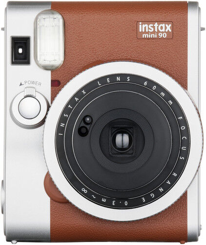 Fujifilm Appareil Photo Instantané Instax Mini 90 Neo Classic Marron Fujifilm Appareil Photo Instantané Instax Mini 90 Neo Classic Marron