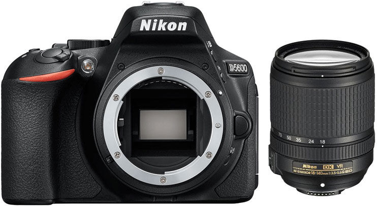 Nikon D5600 + 18-140mm AF-S DX ED VR Noir Nikon D5600 + 18-140mm AF-S DX ED VR Noir