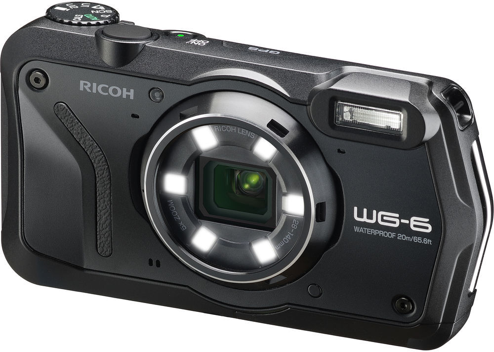 Ricoh Appareil Photo Etanche WG-6 Noir Ricoh Appareil Photo Etanche WG-6 Noir